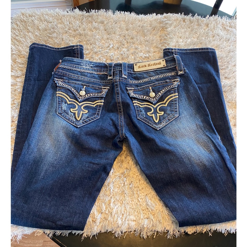 Rock Revival Elma Straight Leg Jeans Size 29